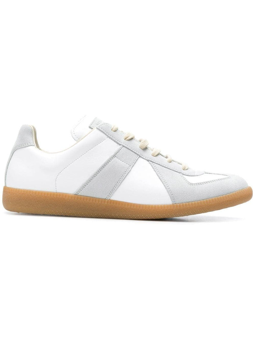 White Lace Up Sneakers 10