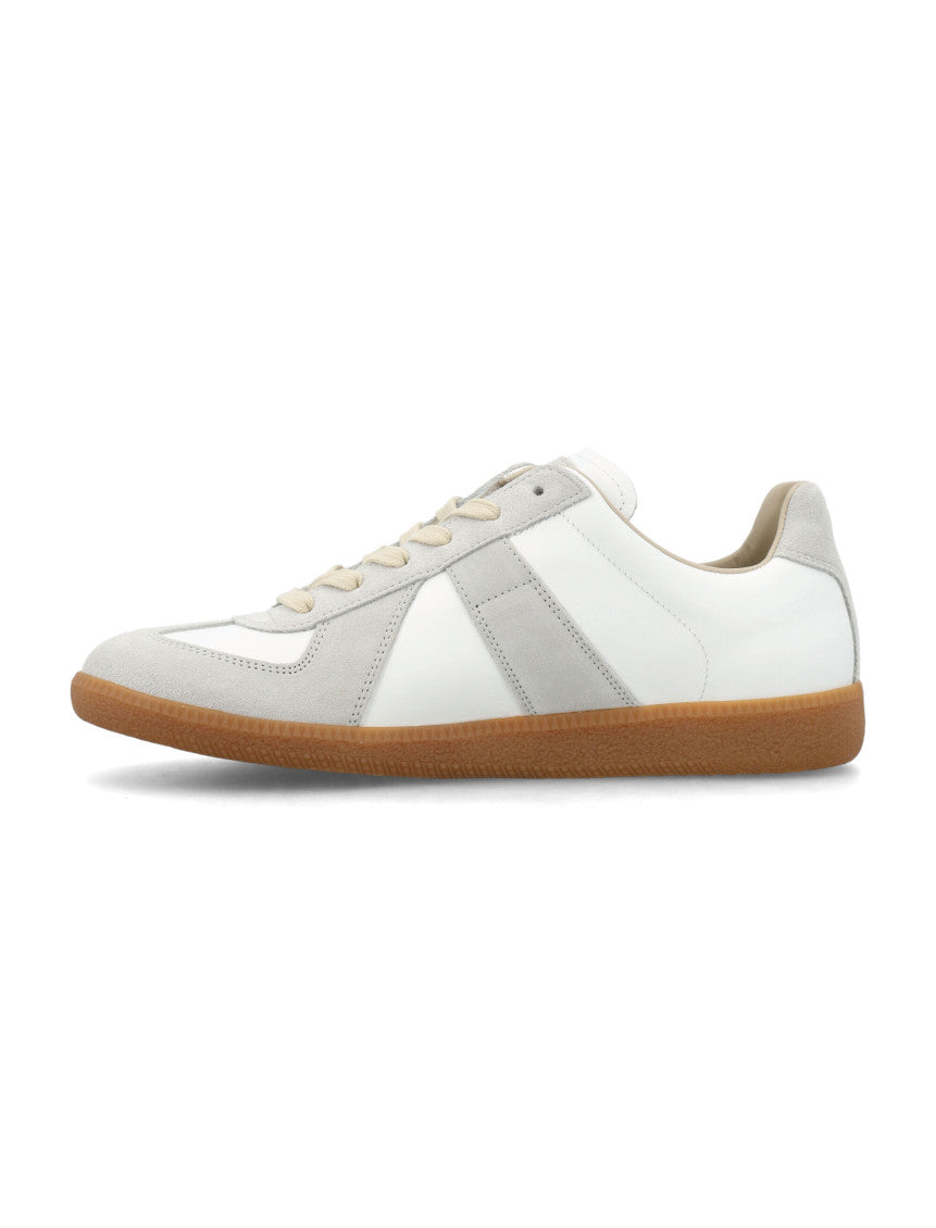 White Lace Up Sneakers 7