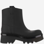 Black Slip On Boots 1