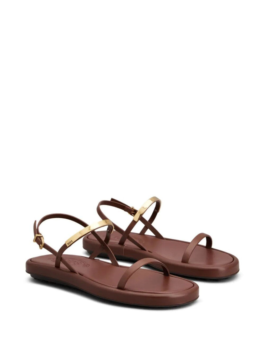 Brown Leather Sandals 3