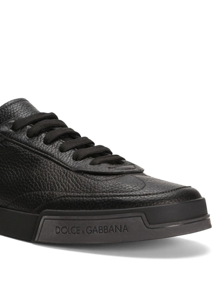 Black Lace Up Sneakers 3