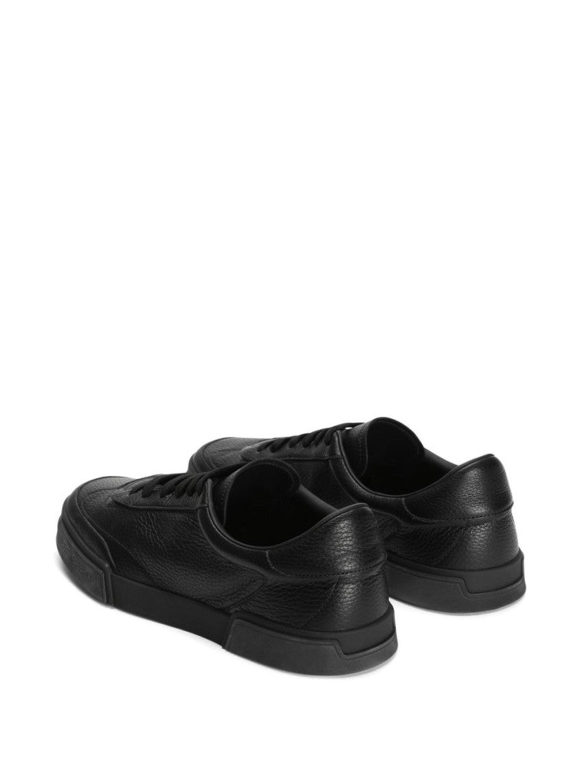 Black Lace Up Sneakers 4