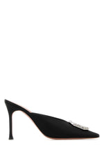 Black Slip On Pumps 1