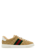 Beige Suede Sneakers 1