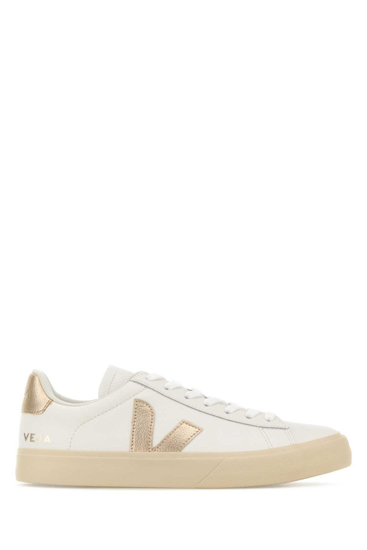 White leather Campo sneakers  1