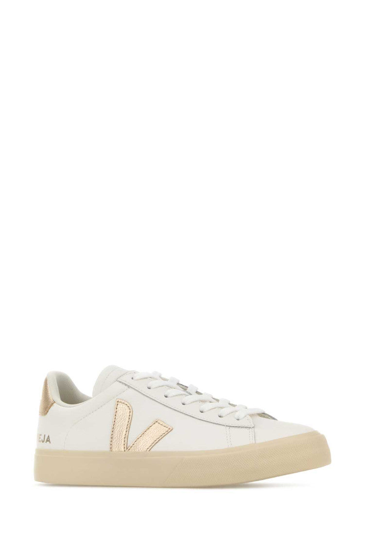 White leather Campo sneakers  2