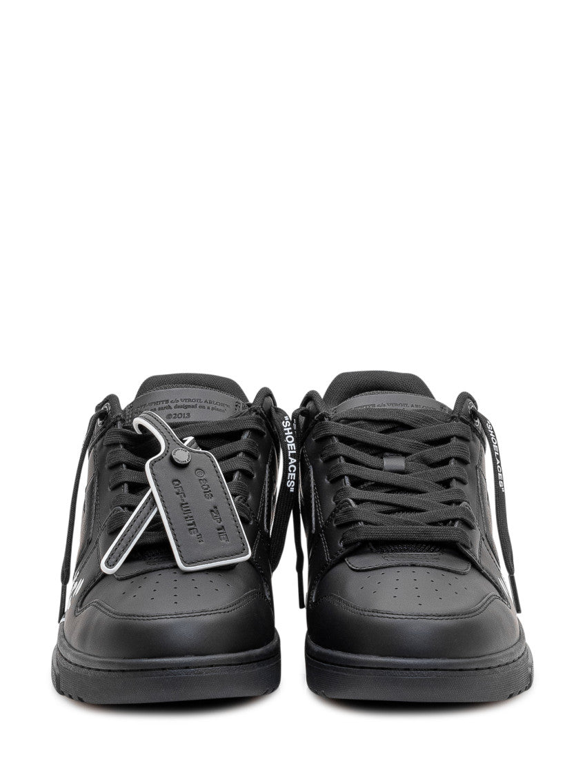 Black Graphic Print Sneakers 2