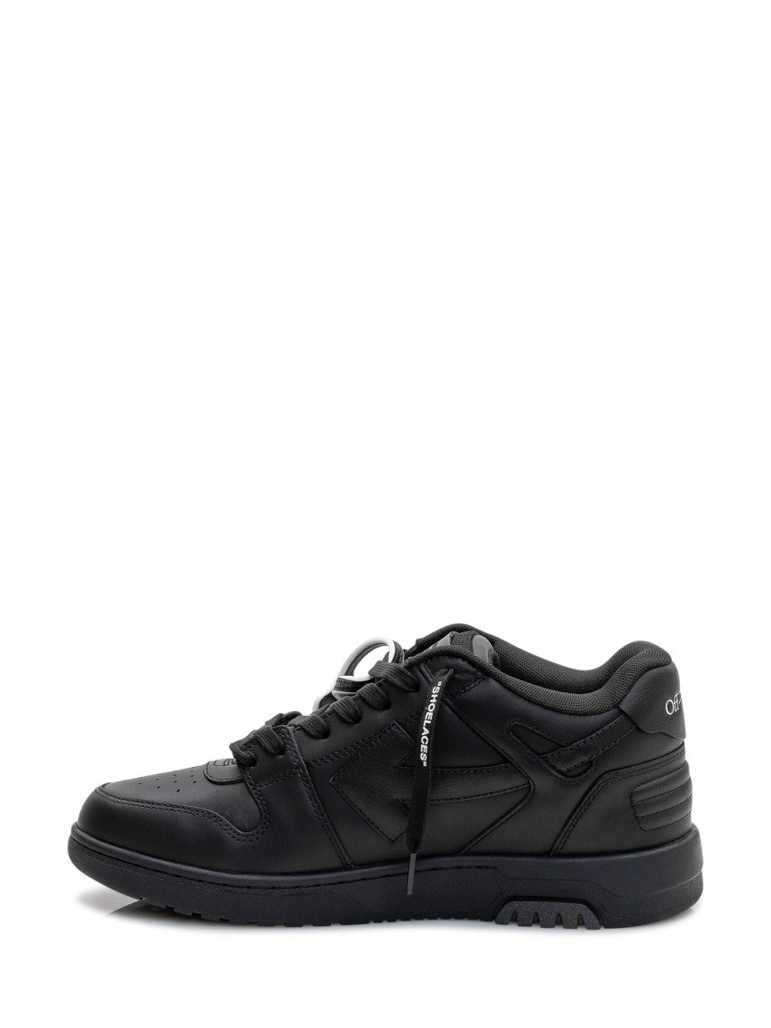 Black Graphic Print Sneakers 4