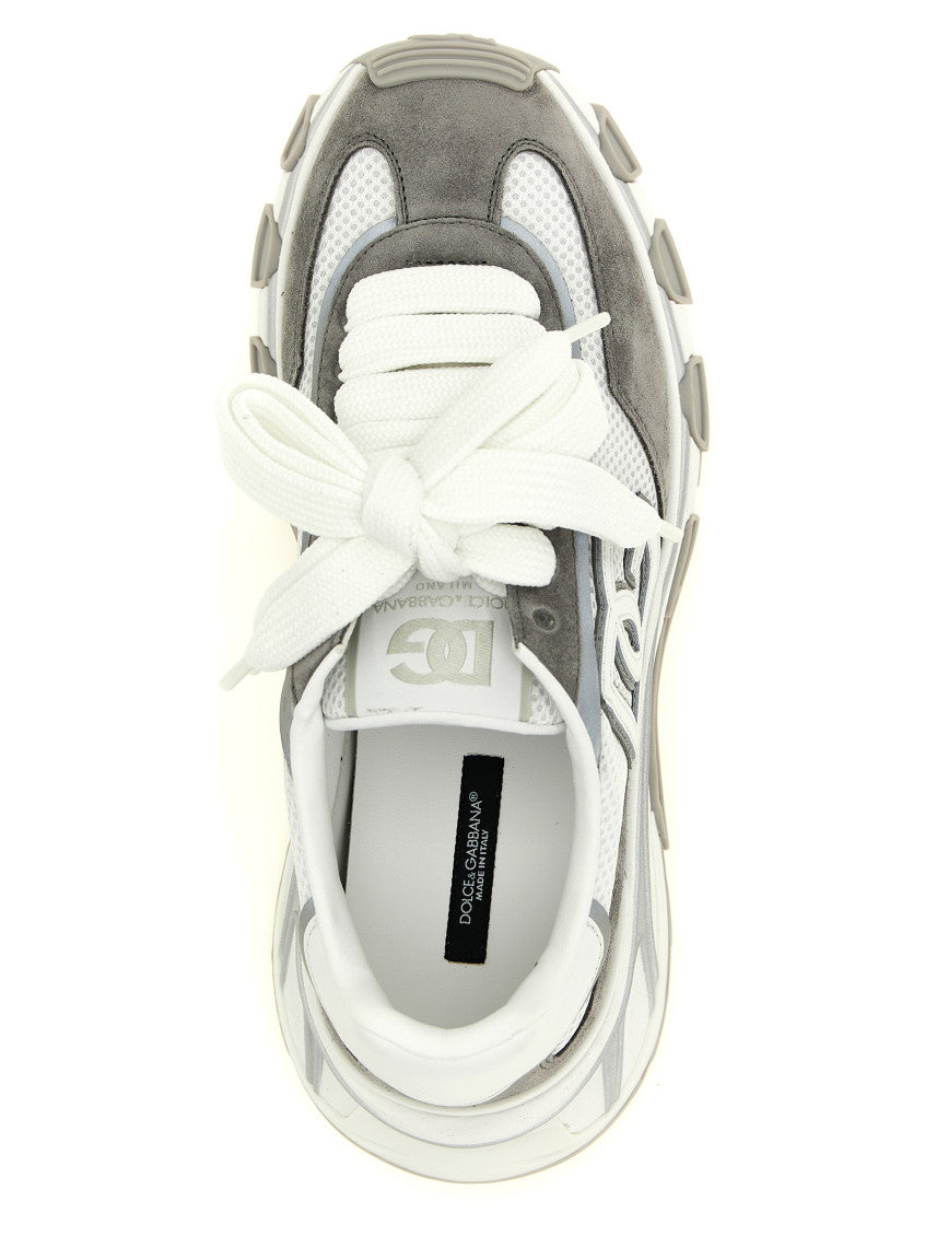 Grey Logo Sneakers 4