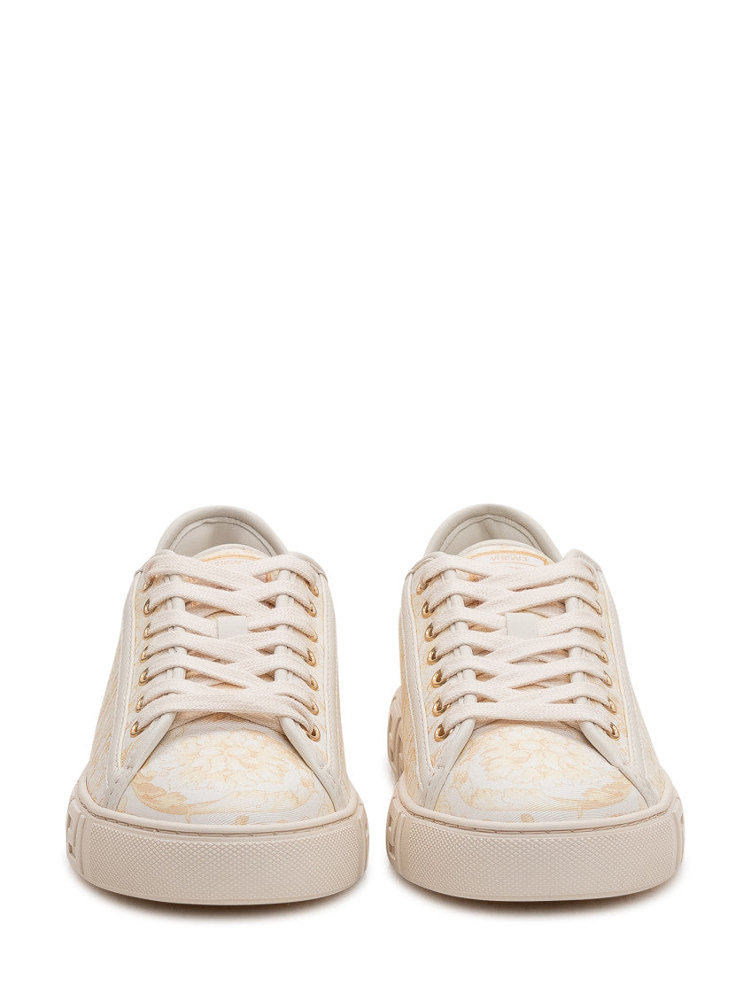 Off White Printed Sneakers 2