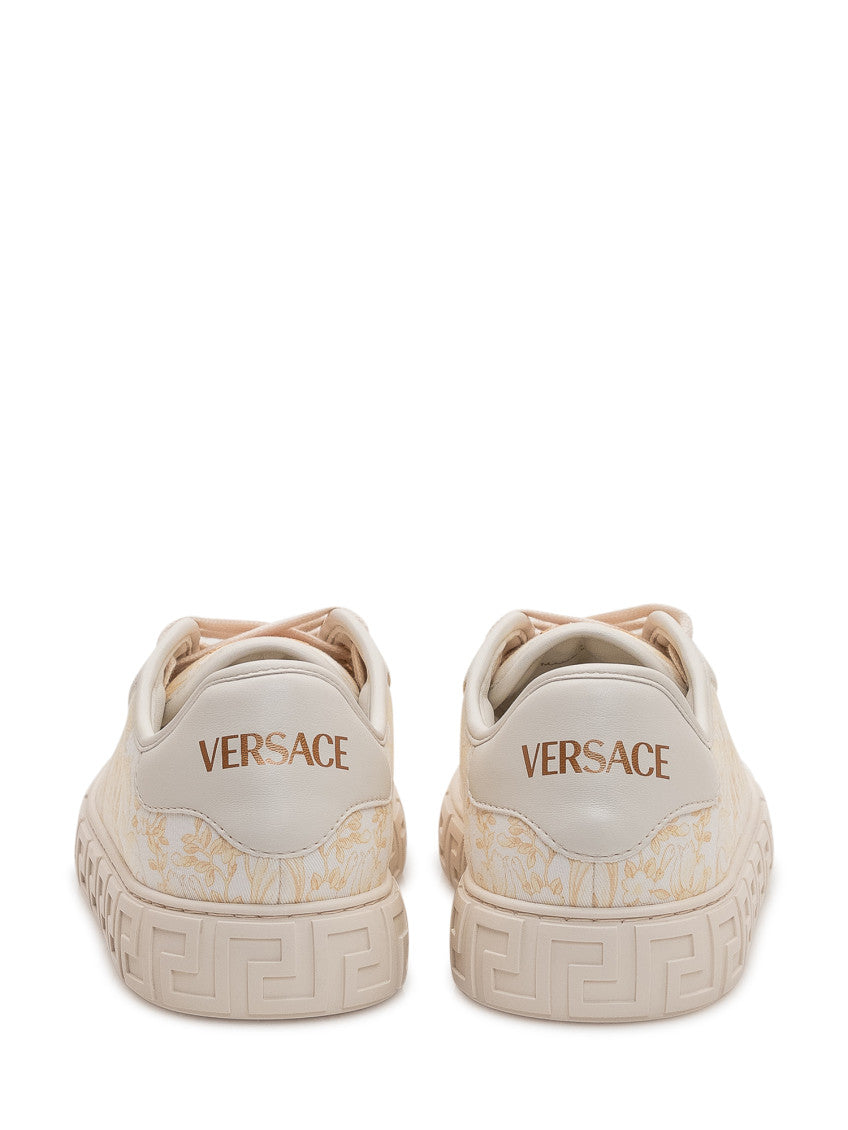 Off White Printed Sneakers 3