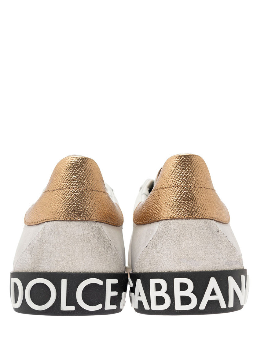 White Logo Sneakers 4