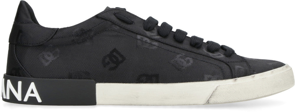 Black Logo Sneakers 2