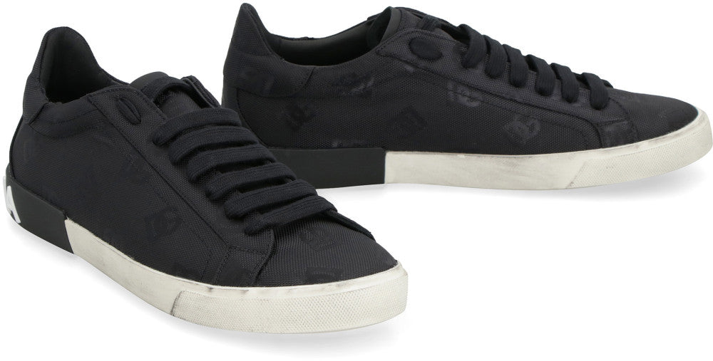 Black Logo Sneakers 3
