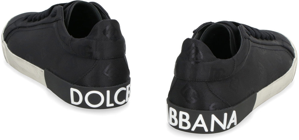 Black Logo Sneakers 4