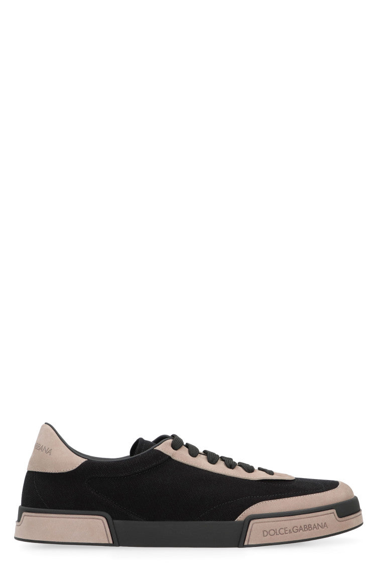 Black Lace Up Sneakers 1