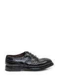 Black Leather Lace-up Shoes 1