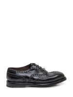 Black Leather Lace-up Shoes 1