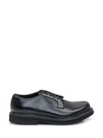 Black Leather Lace-up Shoes 1