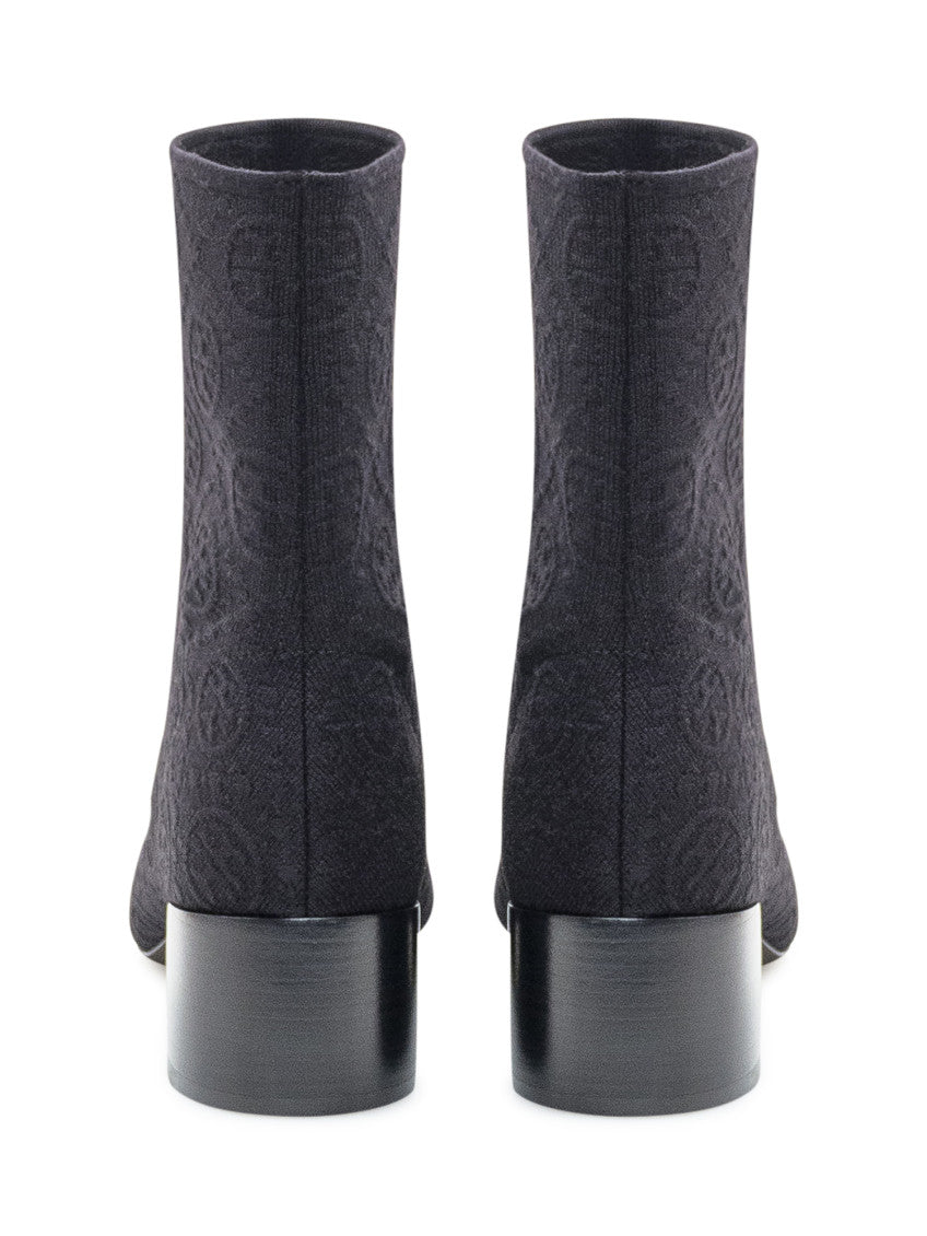 Black Logo Boots 3