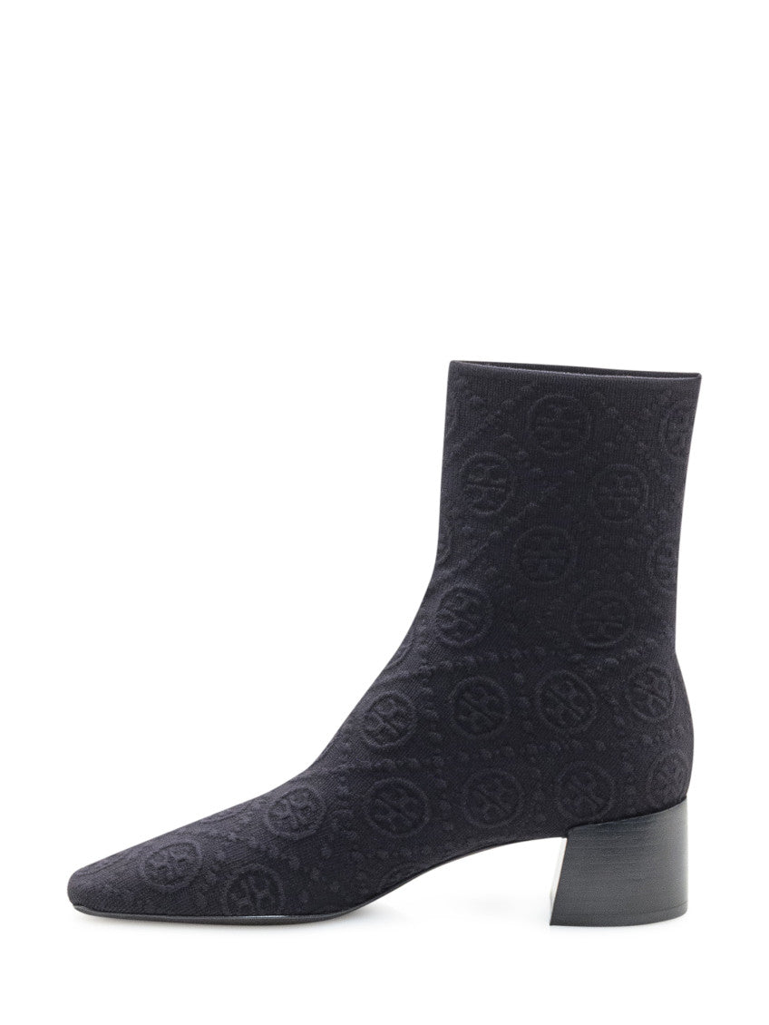 Black Logo Boots 4