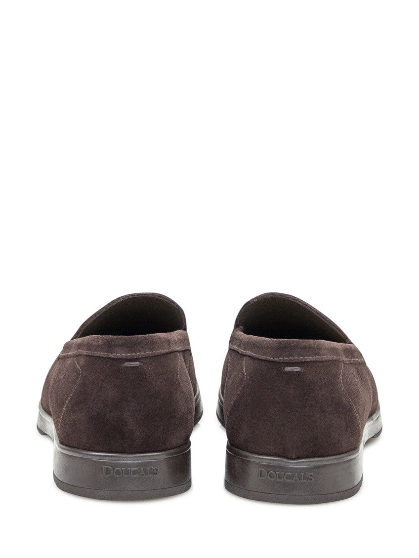 Brown Solid Loafers 3