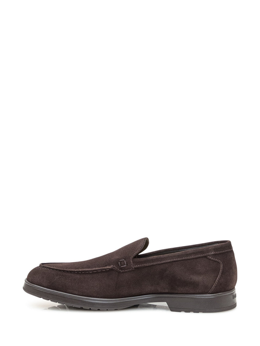 Brown Solid Loafers 4