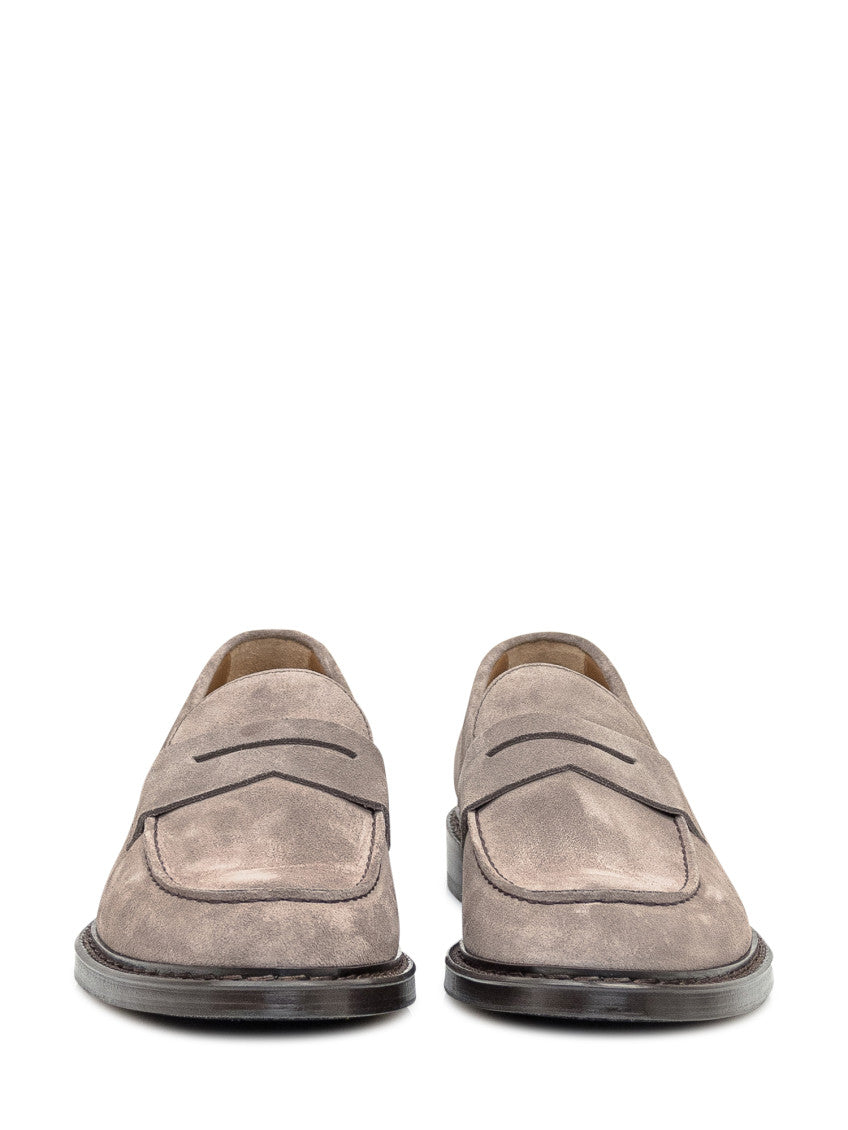 Grey Slip-on Loafers 2