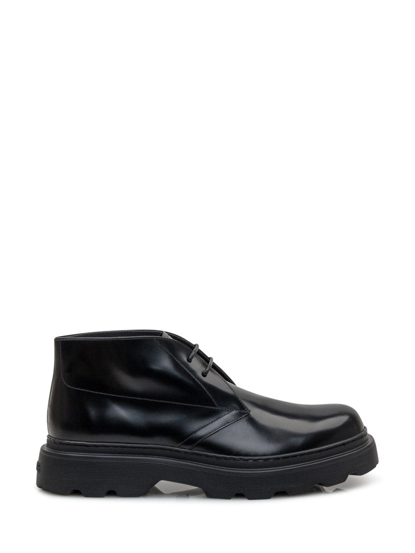 Black Leather Boots 1