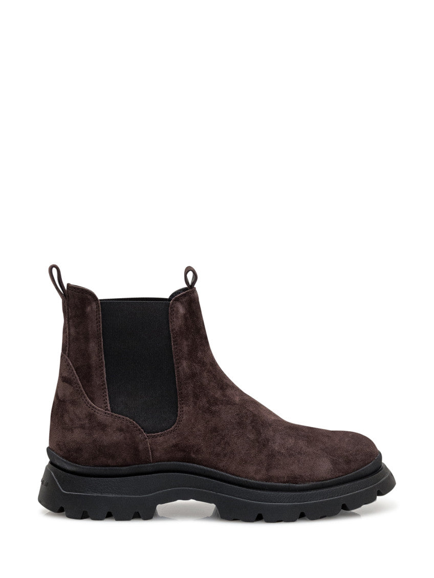 Brown Slip-on Chelsea Boots 1