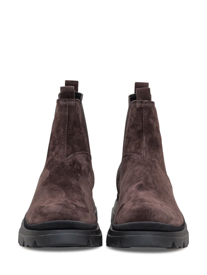 Brown Slip-on Chelsea Boots 2