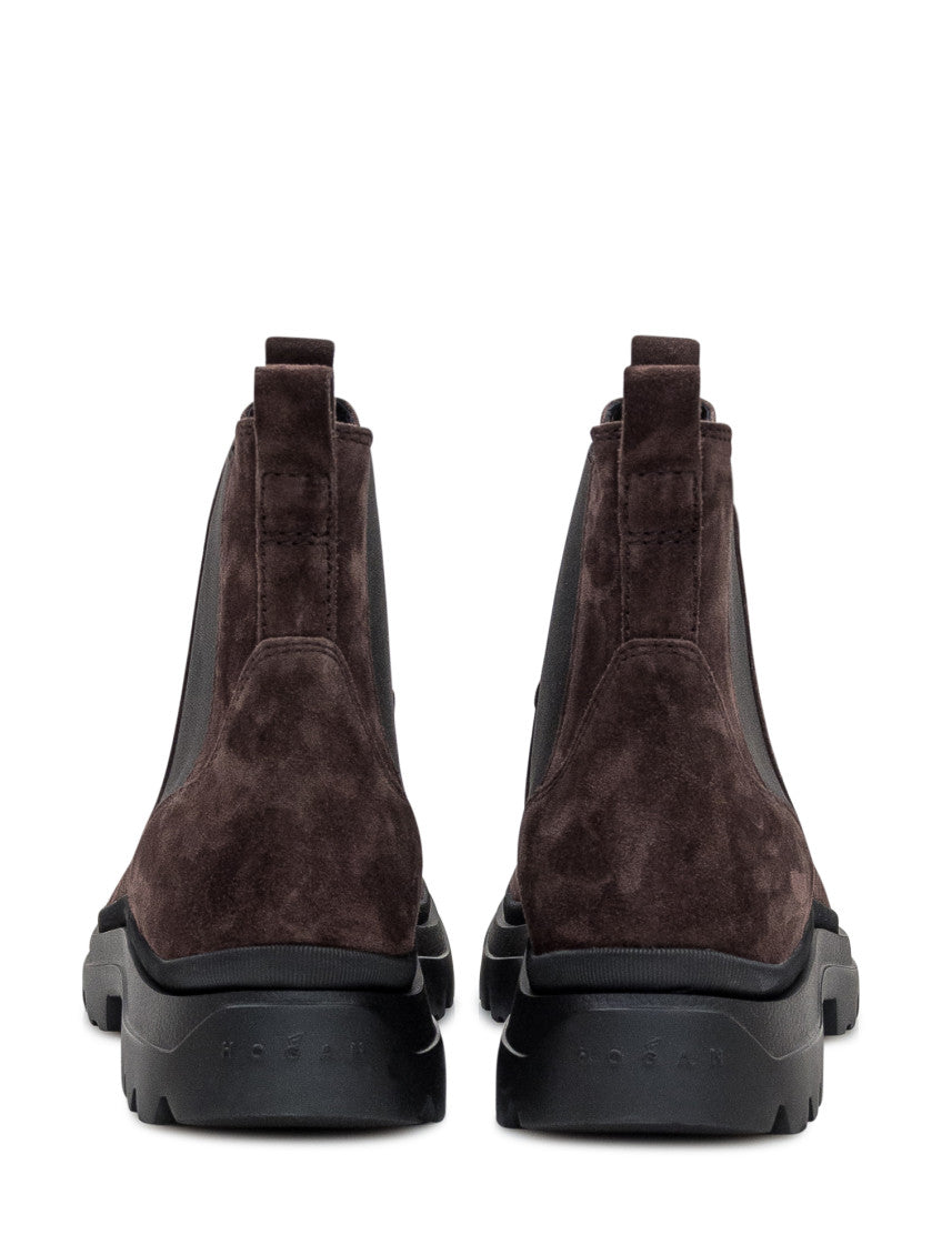 Brown Slip-on Chelsea Boots 3