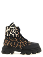 Multicolor Animal Print Boots 1