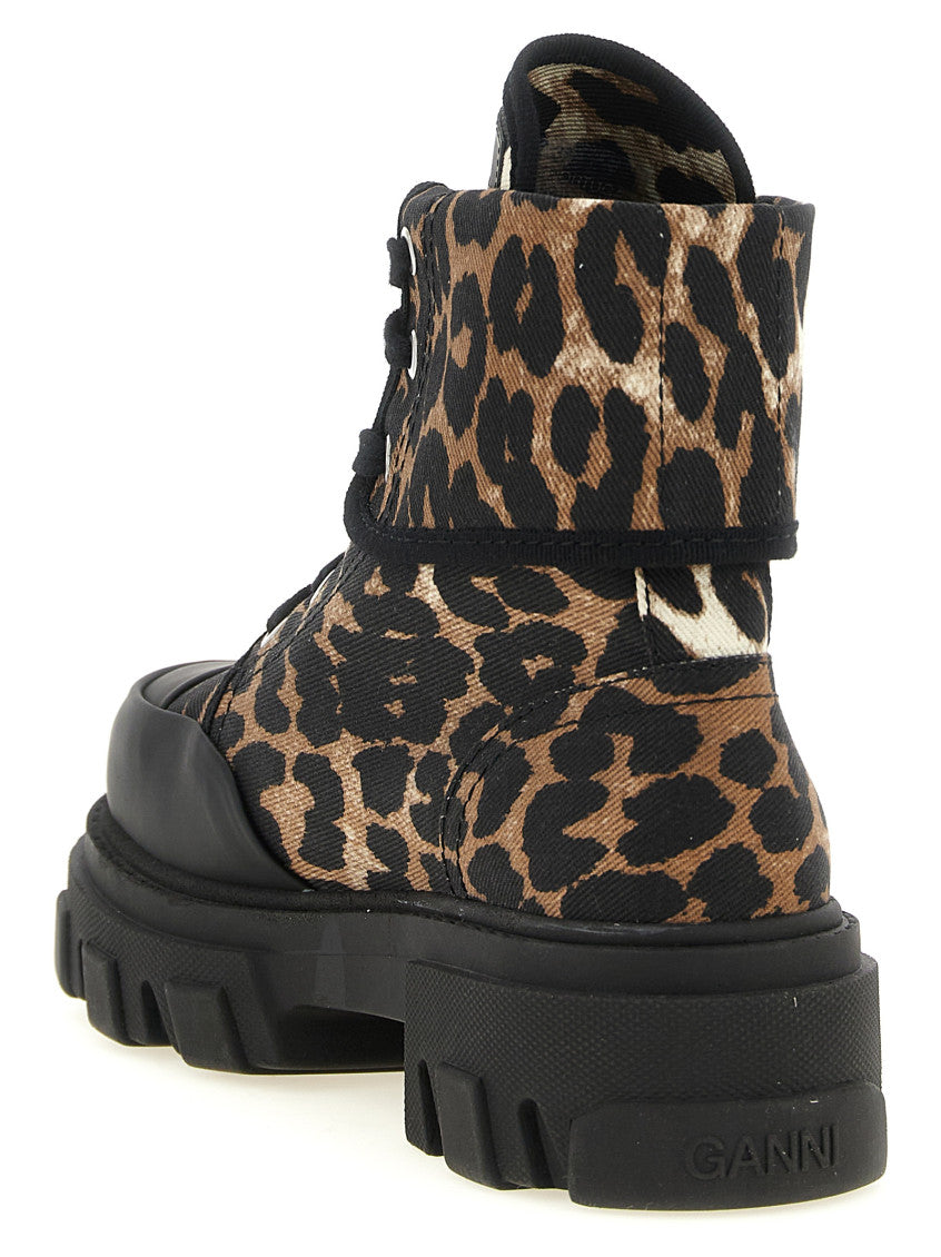 Multicolor Animal Print Boots 3