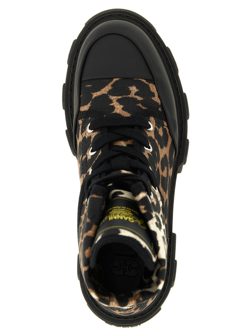 Multicolor Animal Print Boots 4
