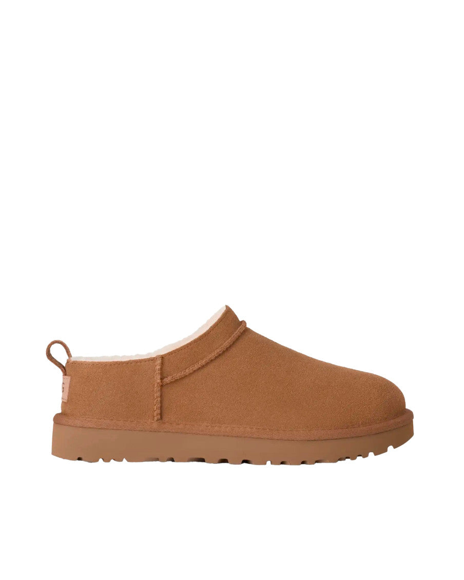 Brown Solid Micro Boots 1