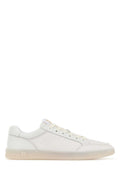 White Solid Sneakers 1