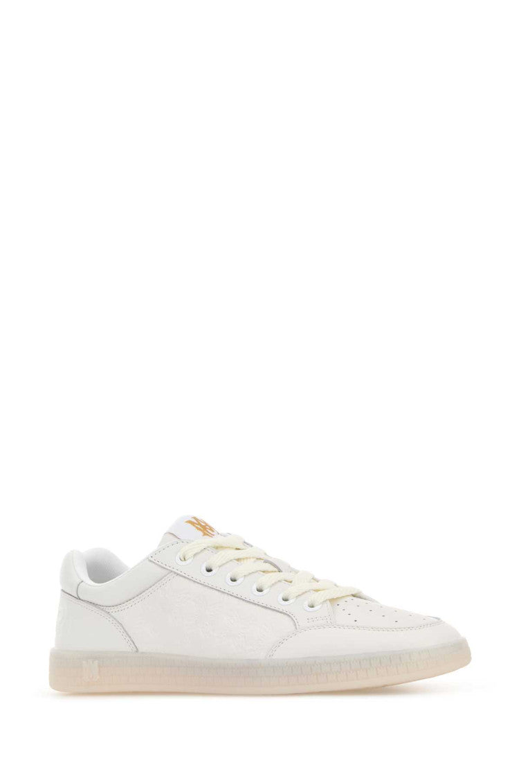 White Solid Sneakers 2