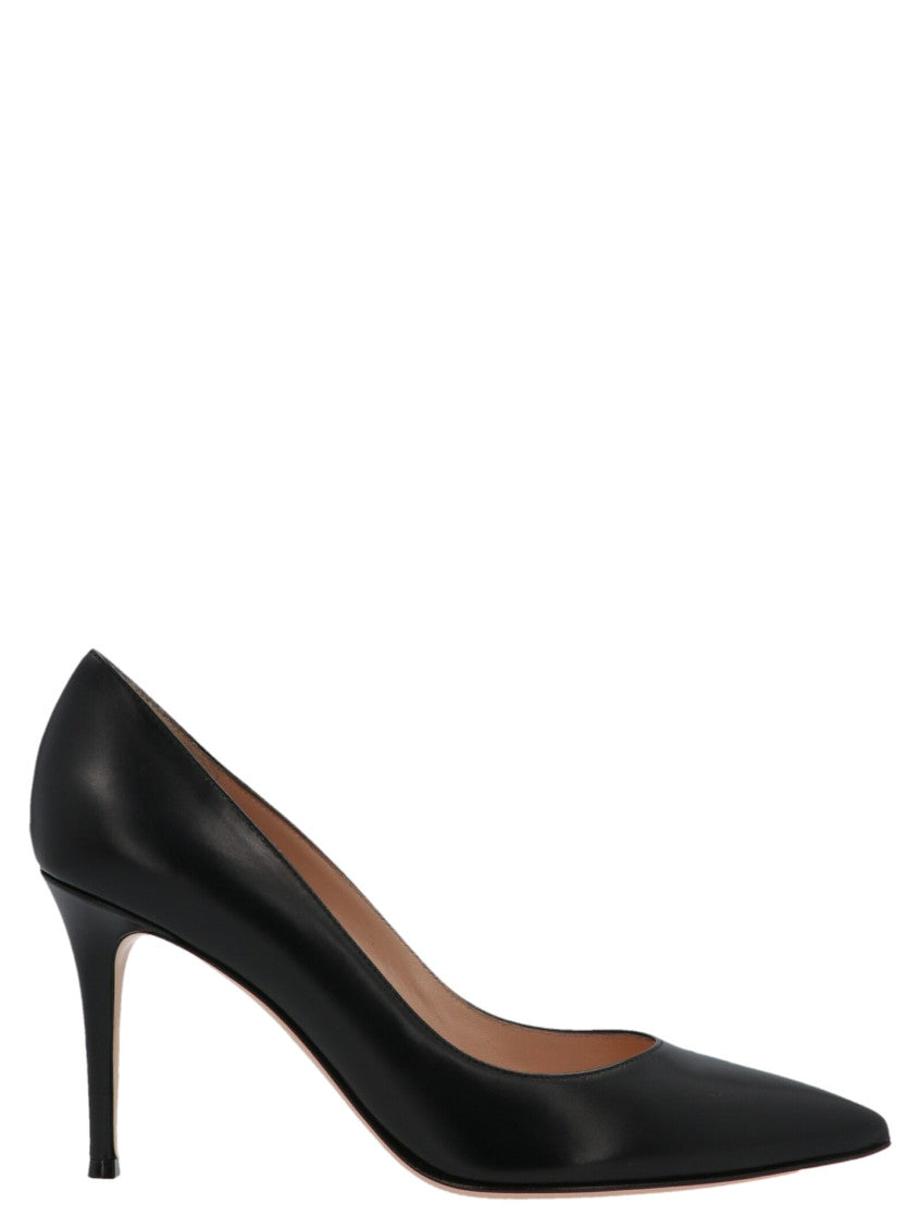 Black Pointed Toe Pumps 1
