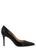 Black Pointed Toe Pumps 1