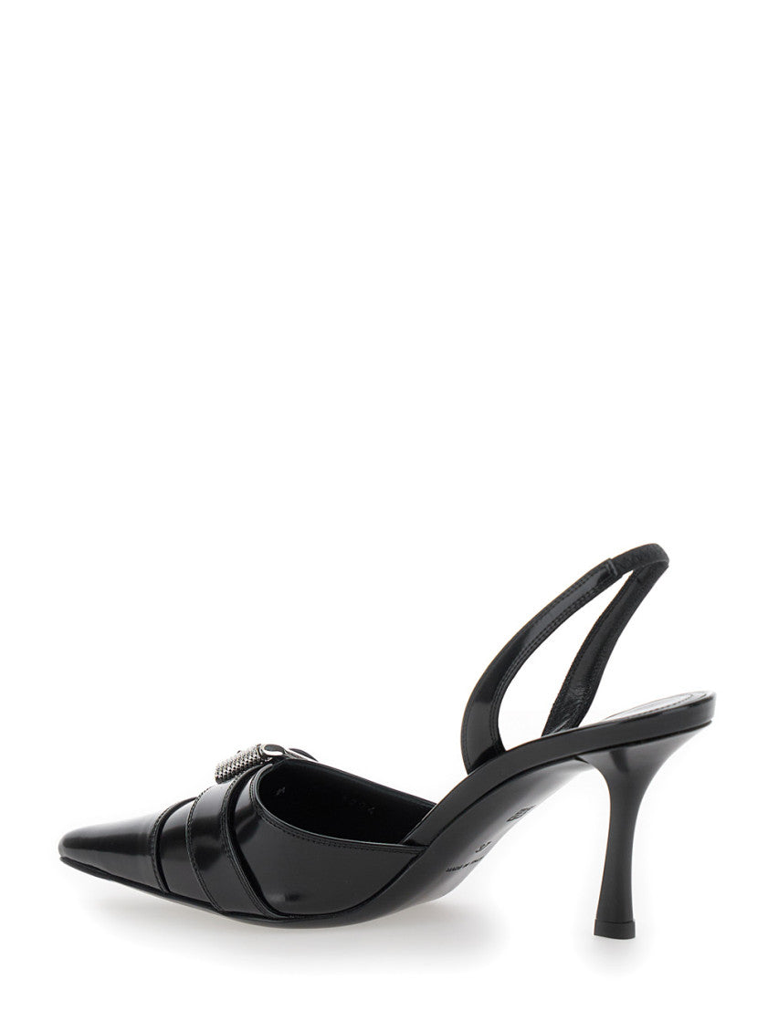 Black Voyou Pumps 3