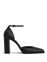 Black Leather Heels 1