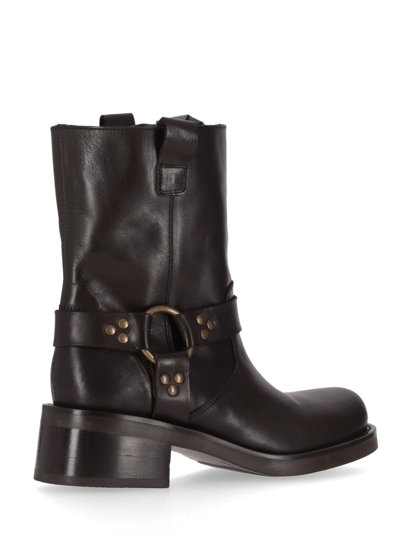 Dark Brown Ankle Boots 3