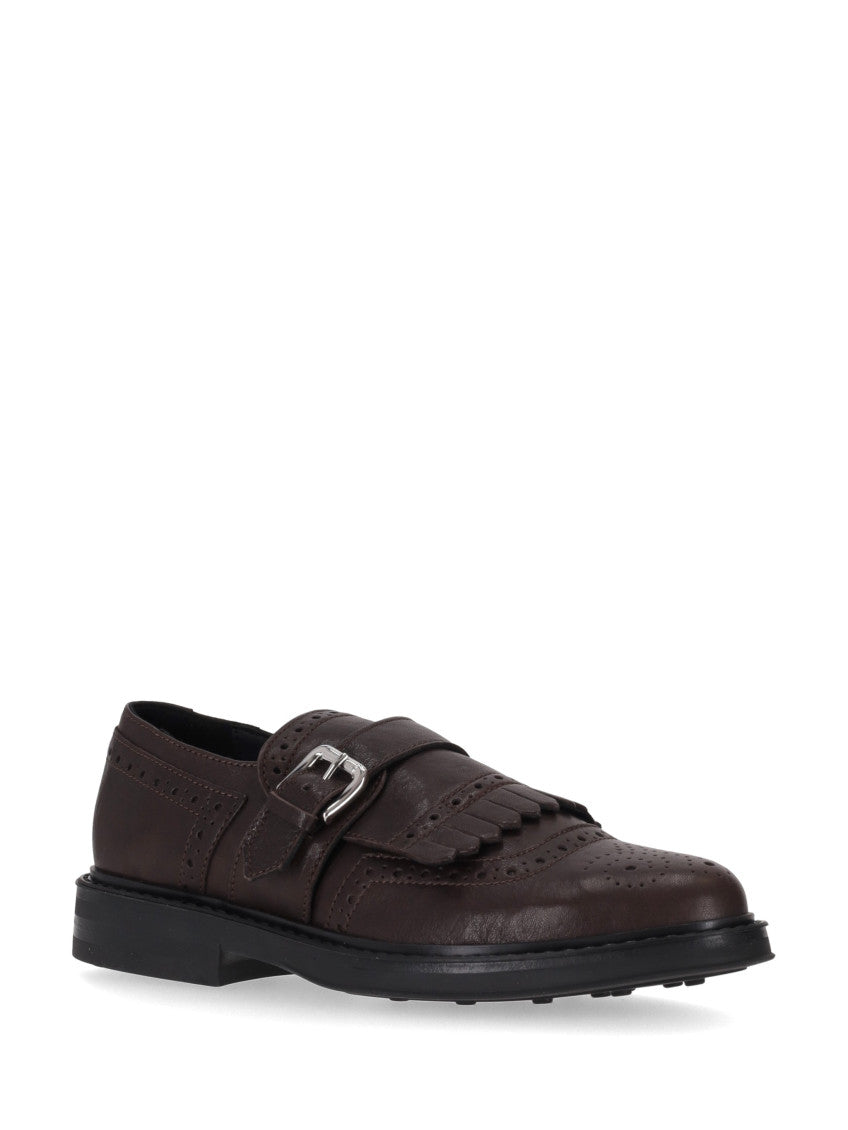 Dark Brown Leather Dress Shoes 2