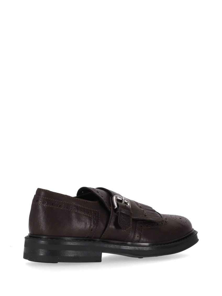 Dark Brown Leather Dress Shoes 3