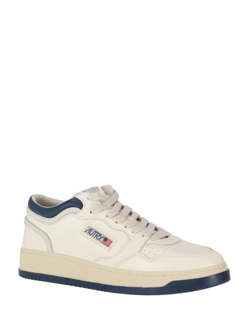White Lace Up Sneakers 2