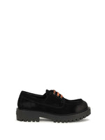 Black Suede Lace Ups Shoes 1