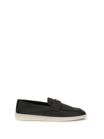 Black Logo Classic Loafers 1