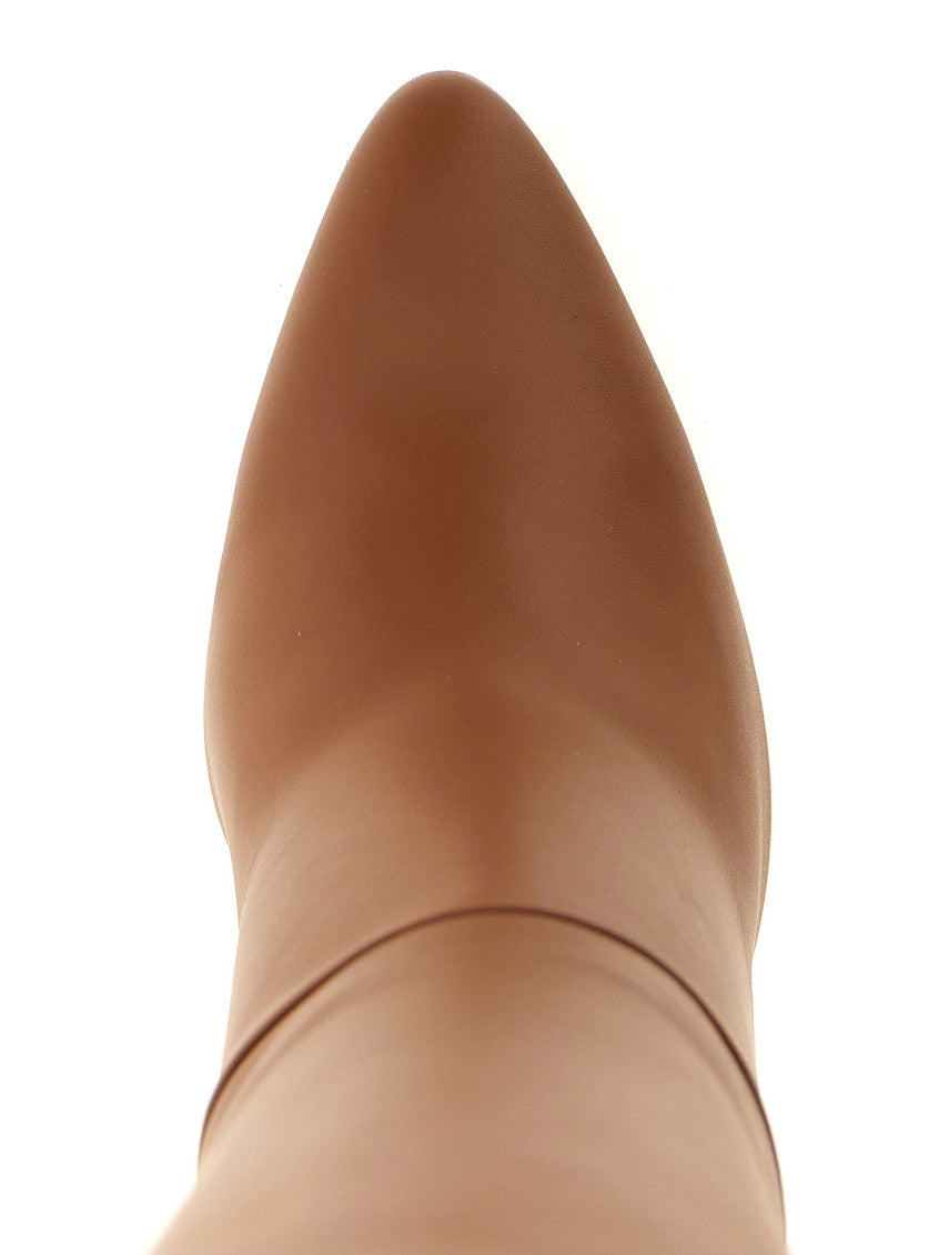 Brown Deboot Boots 4