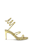 Golden Cleo Heels 1